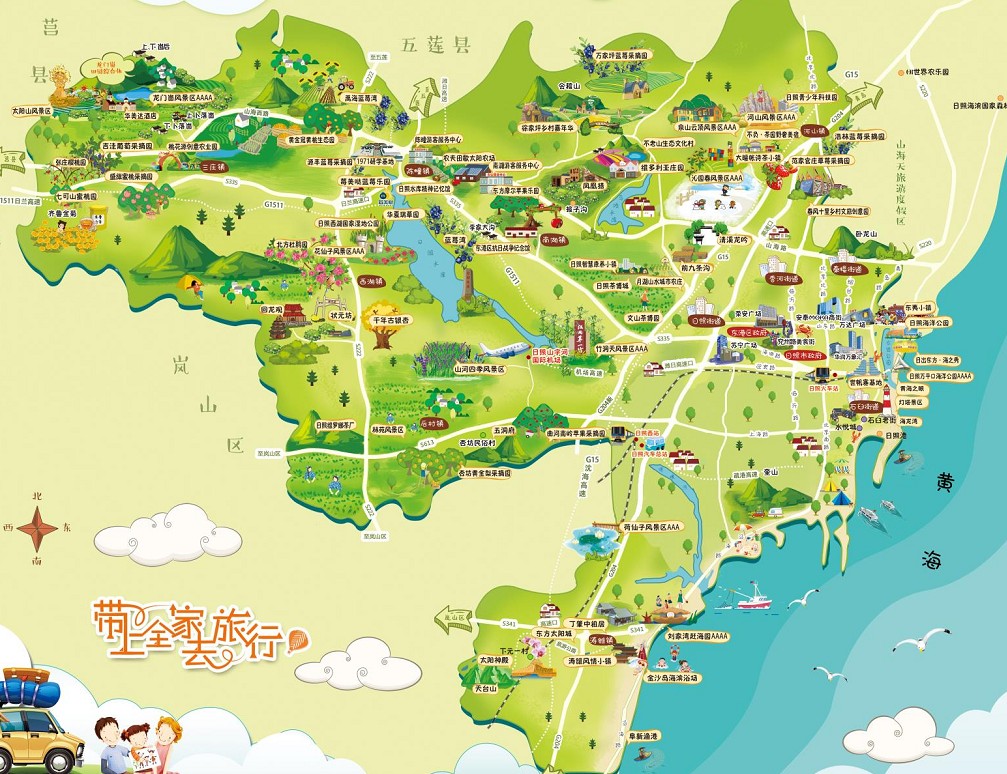 碧江景区使用手绘地图给景区能带来什么好处？
